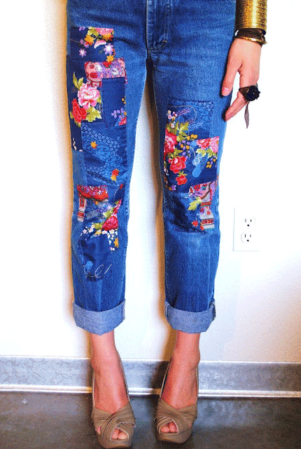 customised denim