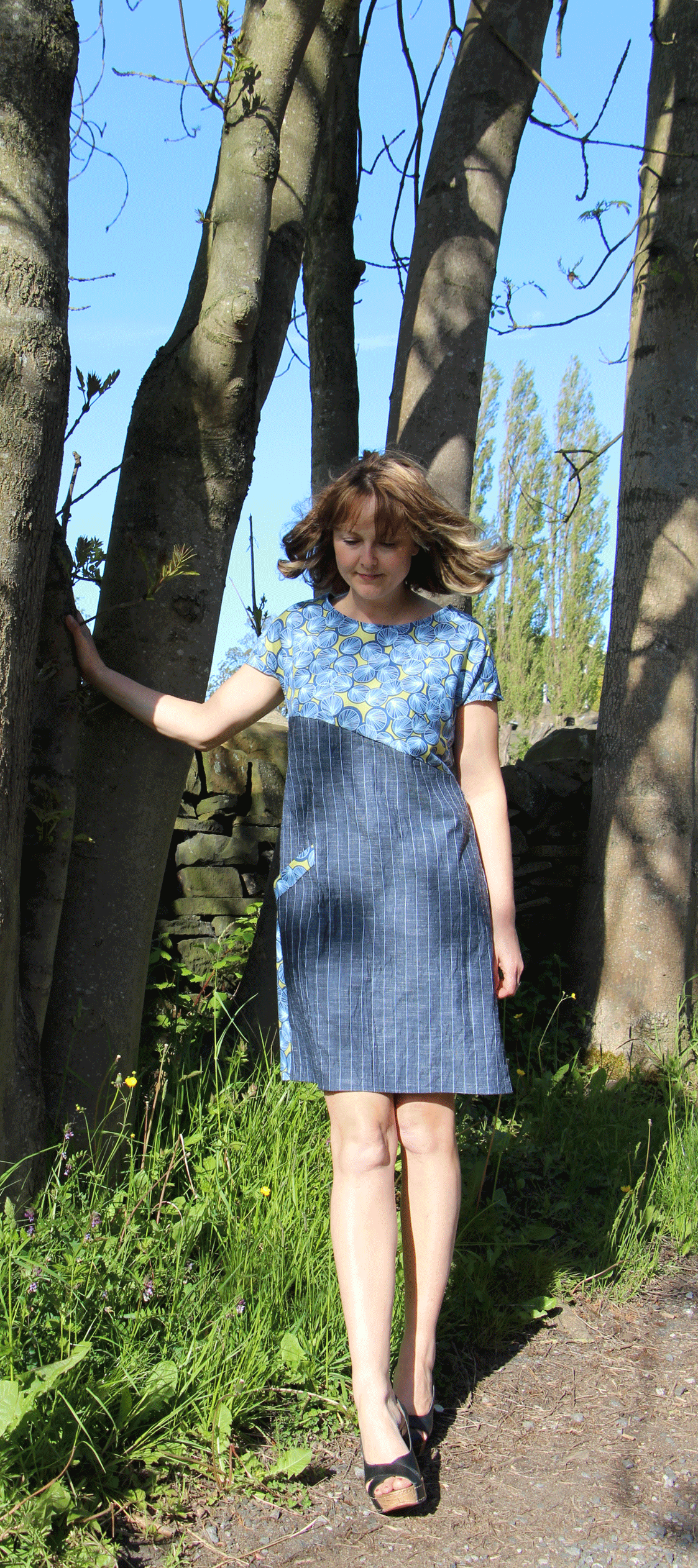 free sewing patterns a line dress